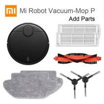 청소기 먼지통 원래 xiaomi 청소 로봇 진공 stytj02ym 사이클론 흡입 홈 자동 먼지 382, 흰색 추가 예비 부품, L
