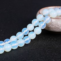 연화 [정품] 천연 오팔 원석재료 6mm 481012 1줄, 단품