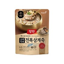 양반죽 수라파우치 420g 고려인삼 전복삼계죽 (5봉), 단품