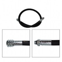 [오엠에스 OMS] 고무 호스 LP 저압 호스（사이즈 가능） 레귤레이터용, 60cm