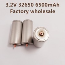 인산철 배터리 자동차 캠핑카 차박 리튬 시동 파워뱅크 추천100% 정품 32650 6500mAh 3.2V Lifepo4 충전식, 03 4PCS
