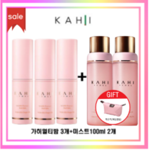 kahi 가히멀티밤+가히콜라겐미스트+파우치 연예인멀티밤 홈쇼핑멀티밤 주름화장품 김고은멀티밤 가희주름케어멀티밤 주름스틱 바르는뷰티가히, 멀티밤3개+미스트2개+파우치1개