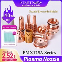 용접 토치 Startnow플라즈마 팁 실드 220977 420168 볼텍스 링 220997, 50pcs+428144
