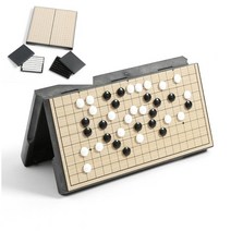 바둑판 세트 자석 바둑판 바둑알 보드게임 25X23.5CM