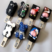 귀여운 캐릭터 안전벨트 클립 1세트, 11_귀여운짱구클립_(1세트2개)