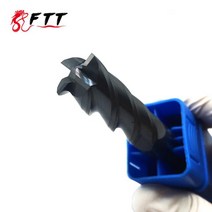 엔드밀 4플루트 카바이드 텅스텐 스틸 cnc 밀링 커터, 4F 1.0x4Dx50L_2 PCS