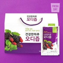 자연그대로 정읍 토종 오디즙 선물세트 60봉×100ml, 단품, 단품