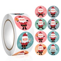 크리스마스 씰 라벨스티커 500PCS [타입4]
