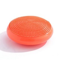 짐볼 보수볼 토닝볼 하프 토구 땅콩 풍선 압력 균형 요가 공 베개 마사지 공 감각 공 발목 패드 볼 패드., 주황색