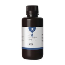 ANYCUBIC ECO UV 수지LCD 3D 프린터에 사용되는 낮은 냄새 안전 405nm, 0.5kg - 그레이 프랑스