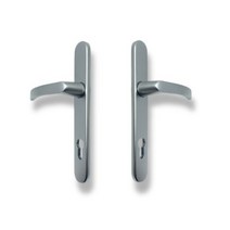 아노다이징 / 시스템도어핸들/ 도어핸들 / 알루미늄 핸들 #004, 블랙, 92mm, 1개