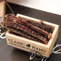네츄럴펫스낵 강아지 수제 간식 캥거루육포 50g 1개(주문 후 제작)