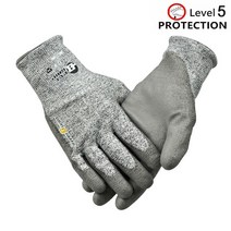 안전 장갑 컷 저항력있는 작업 니트릴 레벨 5 보호 산업, 03 XL, 03 PE333