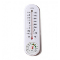 아날로그 온습도계, 화이트, 1개