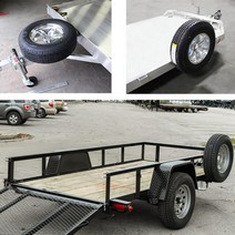 트레일러 스페어 타이어 캐리어 휠 홀더 나사 브래킷 장착 볼트 헤비 듀티 마운트 범용 지원, 한개옵션0, 한개옵션0