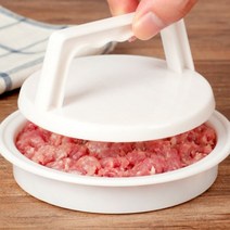 햄버거 프레스 틀 메이커 세트 고기 햄 버거 패티 누름 패티 몰드 비 스틱 그릴 요리, 없음