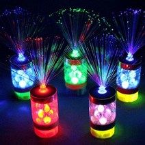 상아사이언스 LED 크리스탈 광섬유 조명등 5인용 LED과학재료