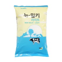 뉴밀키 라이트 탈지분유 1kg 식물성크림분말, 1개