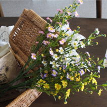 미니꽃 데이지 조화 (4colors) 산소 산당화 납골당꽃 드라이 납골당꾸미기, 퍼플