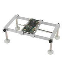 다기능 PCB 보드 고정 장치 보조 클램프 플레이트 현미경 납땜 검사 용 지그 벤치, 한개옵션0