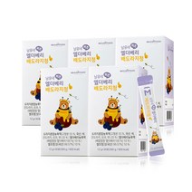 남유네 짜먹는 키즈 엘더베리 배도라지청 스틱, 12g x 30포, 5박스