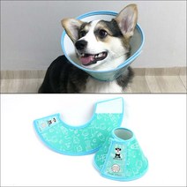 수술 회복 보호구 강아지 넥카라 목보호대 중성화 수술관리 수술후 시술 습진 치료후, 1개, 7호