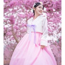 한복 고급 궁중 예복 일상 공연복 여조선민족의상 무대공연 사극 초선신 114182