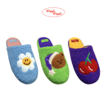 위글위글 홈 룸 슬리퍼 실내화 WIGGLE WIGGLE, 02.TEDDY BEAR, ONE
