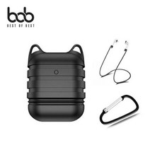 bob 캣츠 실리콘 에어팟 케이스+버클+스트랩 3set WZ84718EA, 캣츠에어팟케이스_민트(스티커증정)