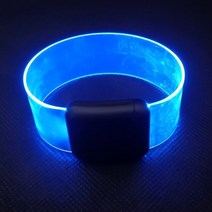 자전거후레쉬 전기 자전거 라이트 자전거등 조명 램프 led 야간 러닝 팔찌 안전 경고 완장 usb 충전식 깜박임 벨트 팔 다리 팔찌 3 모드, 푸른