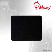 (멜로디)미니 마우스 패드 MSP-02 블랙(소), 색상, 상세페이지 참조