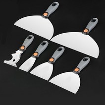 퍼티 헤라 도장 미장칼 스테인레스 스틸 건식 벽체 석고 스크레이퍼 도구 퍼티 흙손 벽 청소 삽 건설 도구, 06 FO4045