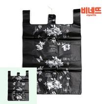 50매 이불봉투 비닐봉투 검정 6호 62X70CM 큰봉투 카페봉투 배달용비닐봉투