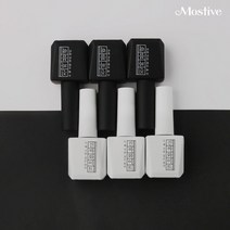 [젤네일] 모스티브 진짜시리즈 블랙&화이트, 1개, 진짜블랙