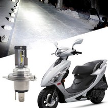 스즈키 넥스 오토바이 LED 전조등 12V H4헤드램프 2면 헤드라이트 바이크, BLT 12v H4 오토바이LED 2면