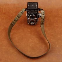 캠 인 소 레트로 카메라 스트랩 Rolleiflex Lulai 듀얼 반사 사진 어깨 스트랩 끈 Cs224, 단일옵션, Cam2308 올리브