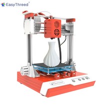 목업제작 3D프린터 EasyThreed 100100100mm 인쇄 미니 데스크탑 어린이 3D 프린터 TF 카드 PLA 샘플 필라멘트로 고정밀 음소거 인쇄, 영국