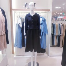 비지트인뉴욕 비지트뉴욕 NC02 도트플리치벨트원피스 VY2OP52 (8388885)