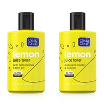 클린앤클리어 레몬 주스 토너 222ml 2팩 Clean Clear, 7.5oz 2팩