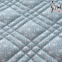 효재 뉴 냉감원단+매쉬 패드 Q 고정밴드, 블루