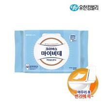 마이비데 화장실용 물티슈 캡형, 46매, 16팩