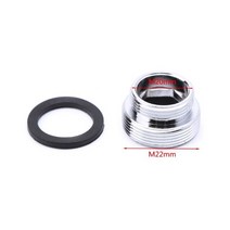 솔리드 메탈 어댑터 외부 스레드 물 절약 주방 수도꼭지 탭 에어레이터 Conne, [06] J0MD9A4002720