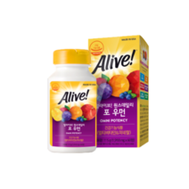 얼라이브 원스데일리 포 우먼 멀티 비타민, 60정, 26개