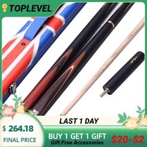 오리지널 RILEY RES301 RES200 하이엔드 수제 원피스 당구 스누커 스틱 큐 케이스 확장 영국 9.5mm, RWEST301