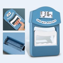 전완근 스프링 추감기 악력기 그립 그리퍼 완력기 Electronic Hand Dynamometer Grip Strength Measurement 300lb/90kg Force Me, 한개옵션0