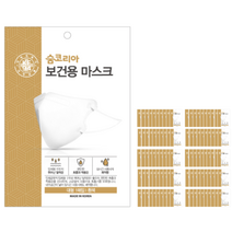 숨코리아 골드 프리아이 KF94 대형 1매입, 1개입, 100개, 화이트