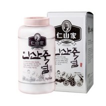 (주)인산가 정품 9회 인산죽염 1kg분말 + 흑삼분말 함유 금흑블랙초코크런치(170g), 5개, 5개