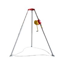 구조용삼각대 윈치 1톤 접이식 작업용 도르래 구조대 안전, 삼각구조대 1200 lbs + 윈치