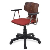 체어포커스 하이팩 인조가죽 회전 의자 CF-503, 레드