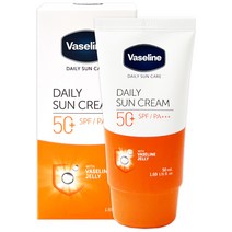 바세린 데일리 선케어 데일리 선크림 50ml SPF50+/PA+++
